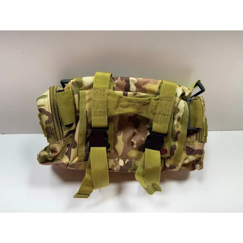 Tactical Waist Pack Bag Military Molle Fanny Pack Camouflage Hiking Outdoor